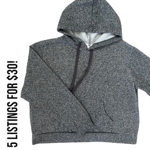 Stella viva hoodie gray size large